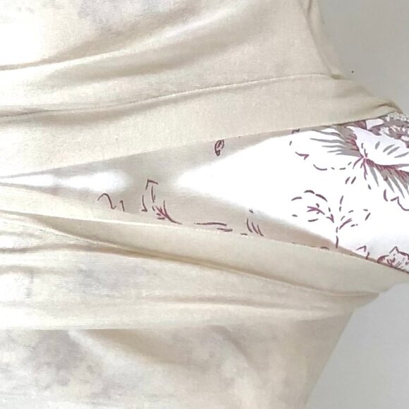 🌸 Dana Buchman Floral Drape Cardigan XL – Vintage-Inspired Soft Layering Piece - Picture 12 of 15